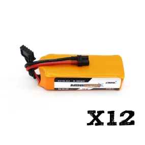 12 Packs CNHL MiniStar HV 550mAh 15.2V 4S 70C Lipo Battery with XT30U-UK Warehouse