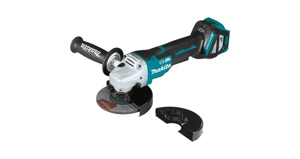 2020 Makita 18V LXT® Brushless 4-1/2" / 5" Paddle Switch Cut-Off/Angle Grinder, AWS™ (XAG21ZU)