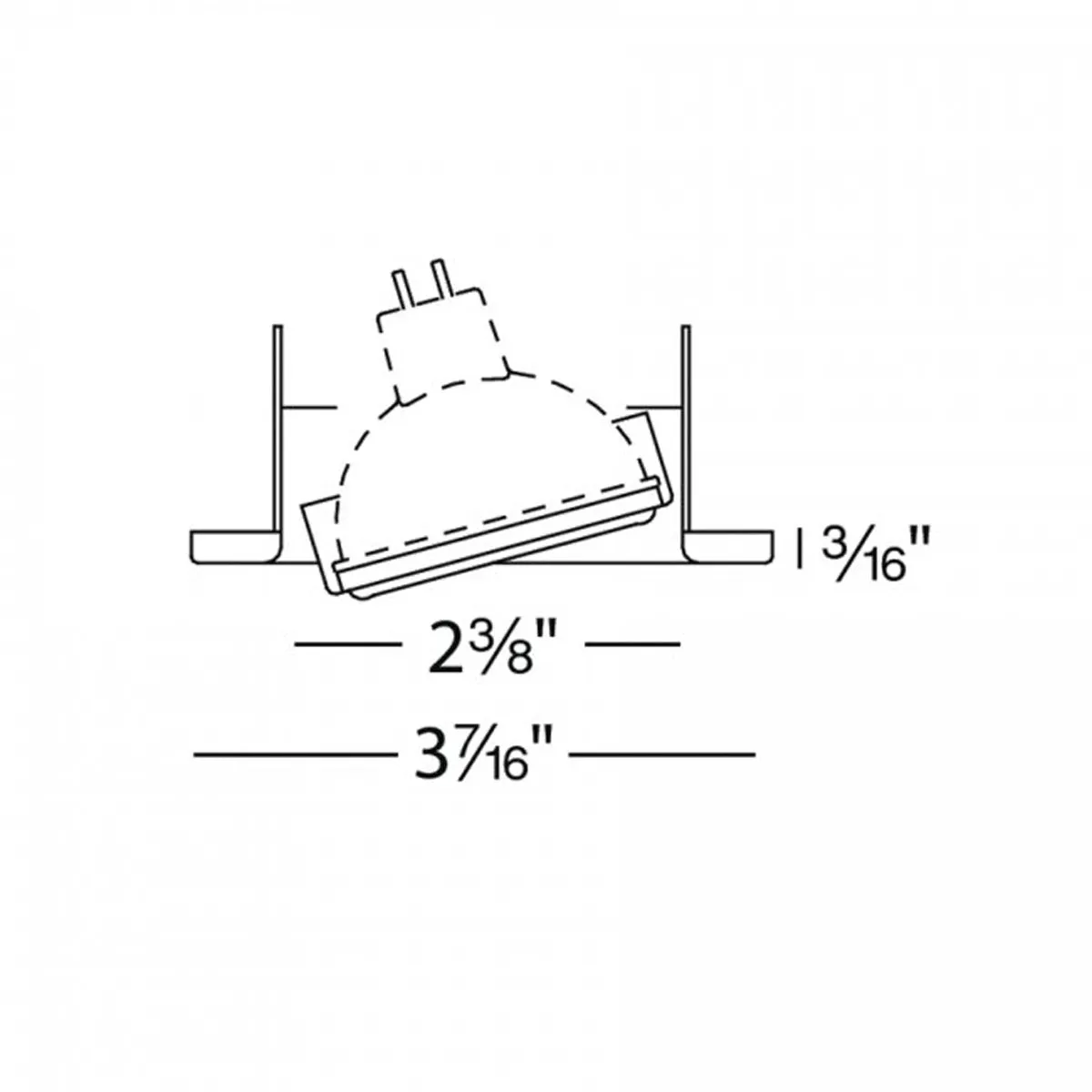 2.5" Adjustable Gimbal Trim