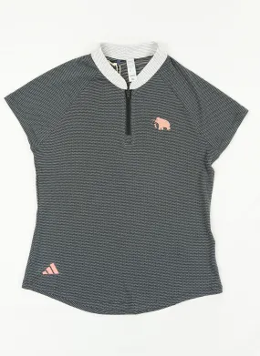 Adidas Girls 1/4 Zip Polo