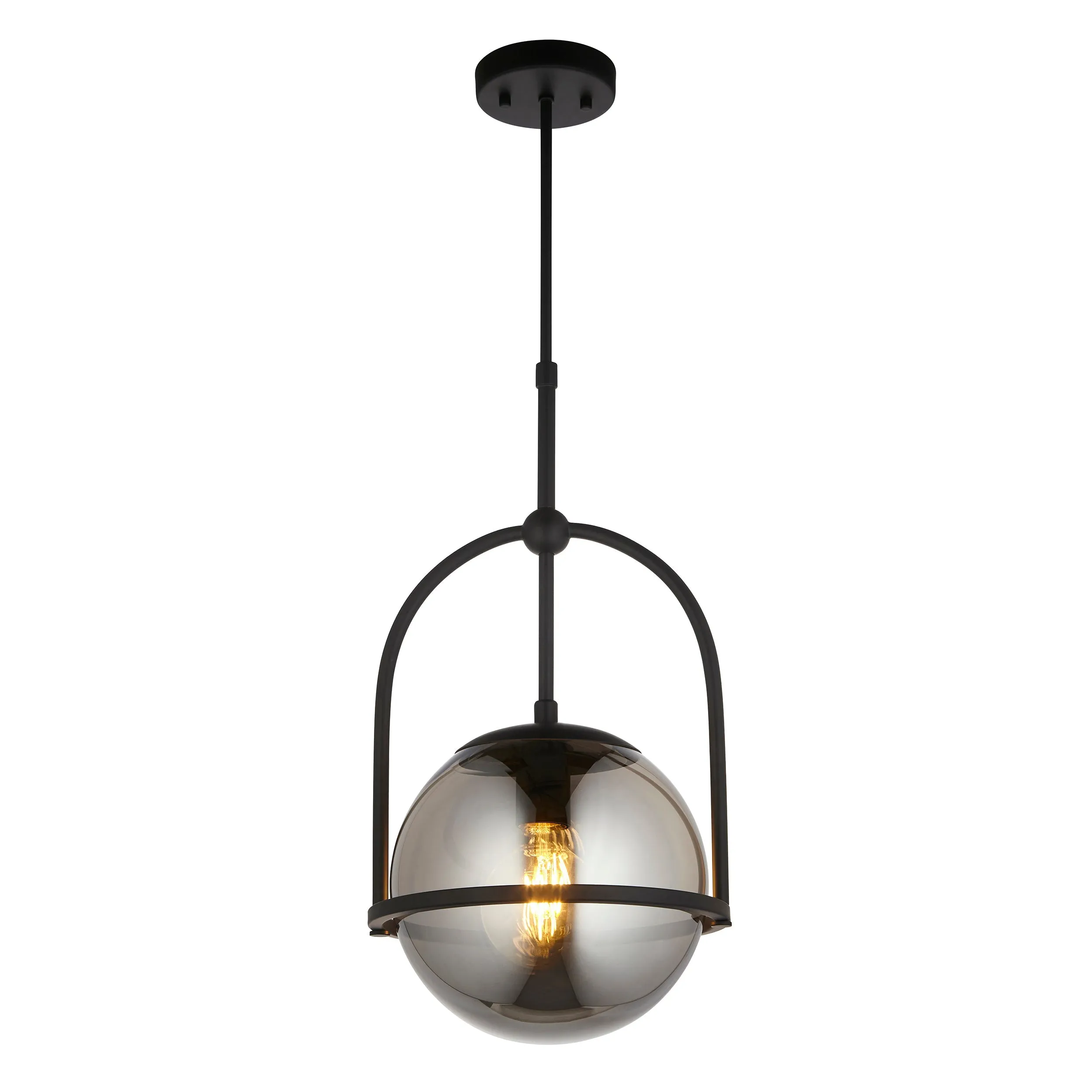 Amos Penthouse Single Pendant Black