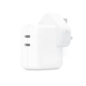 Apple 35W Dual Usb-C Port Power Adapter - Power Adapter - 35 Watt - Output Connectors: 2 - United Kingdom - For 10.2-Inc