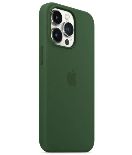 Apple 原廠 iPhone 13 Pro MagSafe Silicone Case 矽膠保護殼 三葉草色 - Clover - Brand New