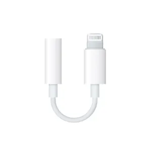 Apple Lightning to 3.5mm Headphone Jack Adapter | Original Apple Earpods Audio Cable Adapter For iPhone iPad