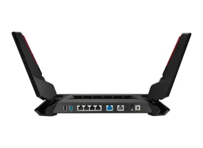 Asus Gt-Ax6000 Aimesh Wireless Router Gigabit Ethernet Dual-Band (2.4 Ghz / 5 Ghz) Black