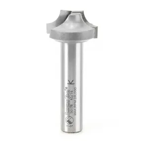 Beading Groove Router Bit | 5⁄16 Radius x 1 1⁄8 Dia x 9⁄16 x 1⁄2" Shank | 56178 | 738685561782