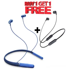 Buy JBL Live 200BT Wireless Headphone Blue JBLLIVE200BTBLU And Get Free Infinity Tranzn 300 Bluetooth headphone Black