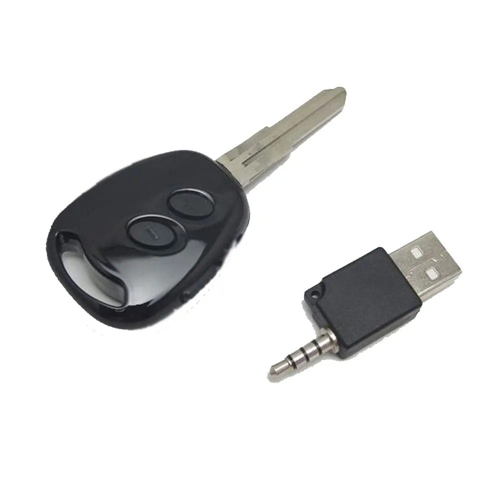 Car Key Voice Recorder and Microphone