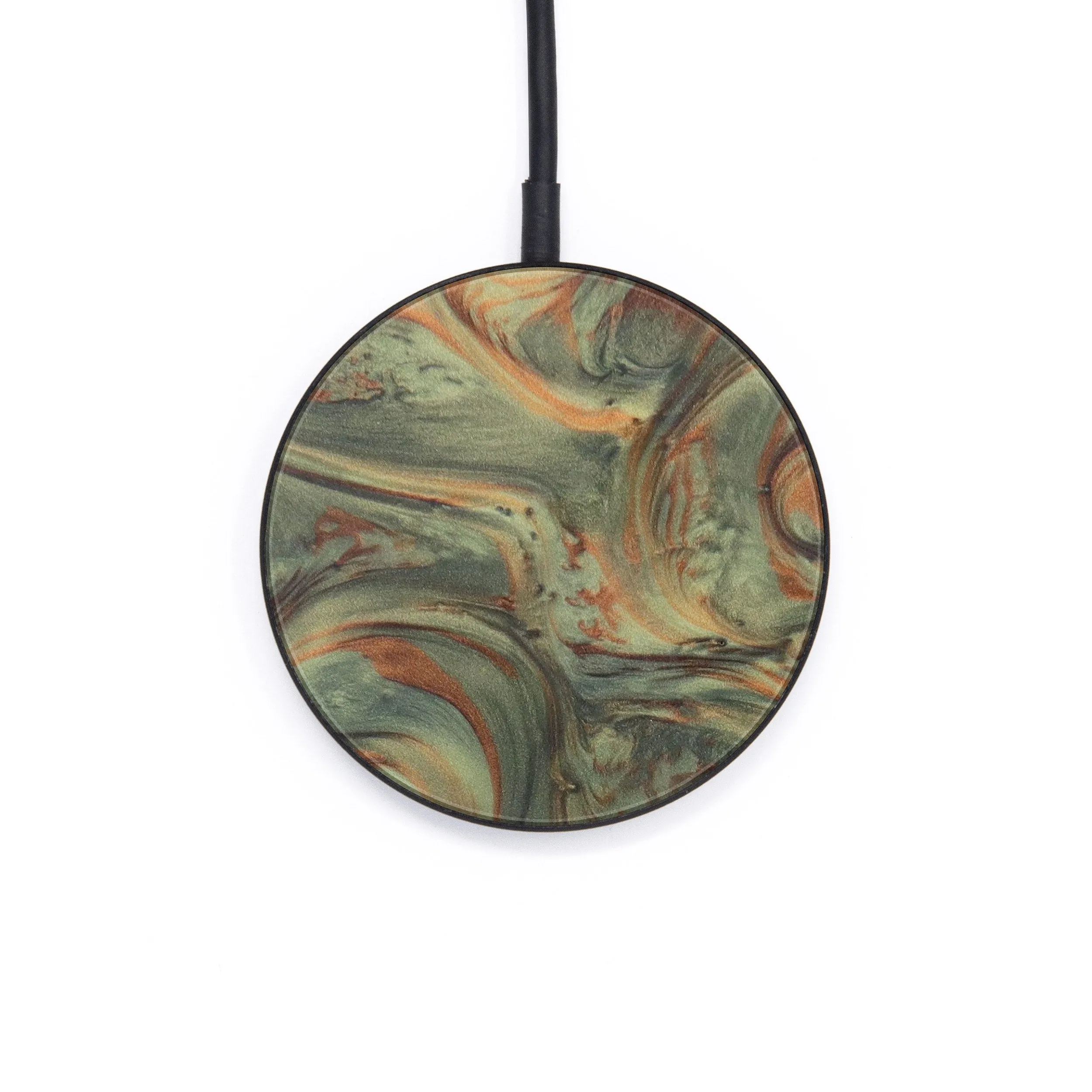 Circle ResinArt Wireless Charger - April (Dark Green, 608445)