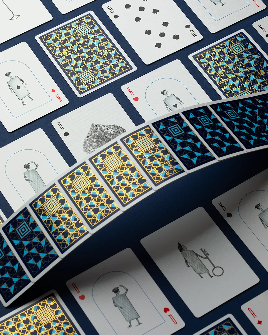 Curious Wonders Playing Cards