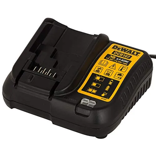 DEWALT DCB107-B1 Multi Voltage XR Compact Charger for charging DEWALT Li-ion Batteries