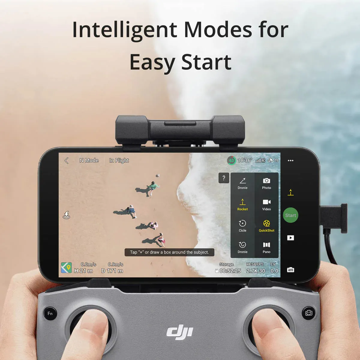 DJI Mini 2 SE Camera Drone 2.7K Video 31min Flight (Open Box)