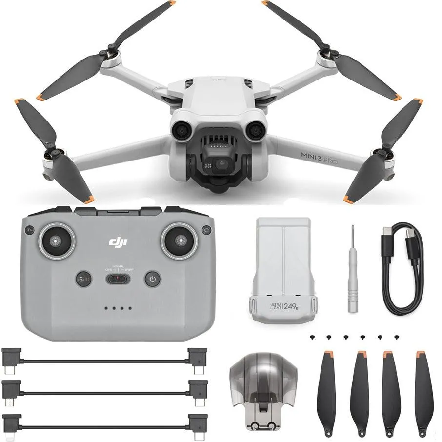 DJI Mini 3 Pro Aerial Drone 1/1.3-inch CMOS HDR Video