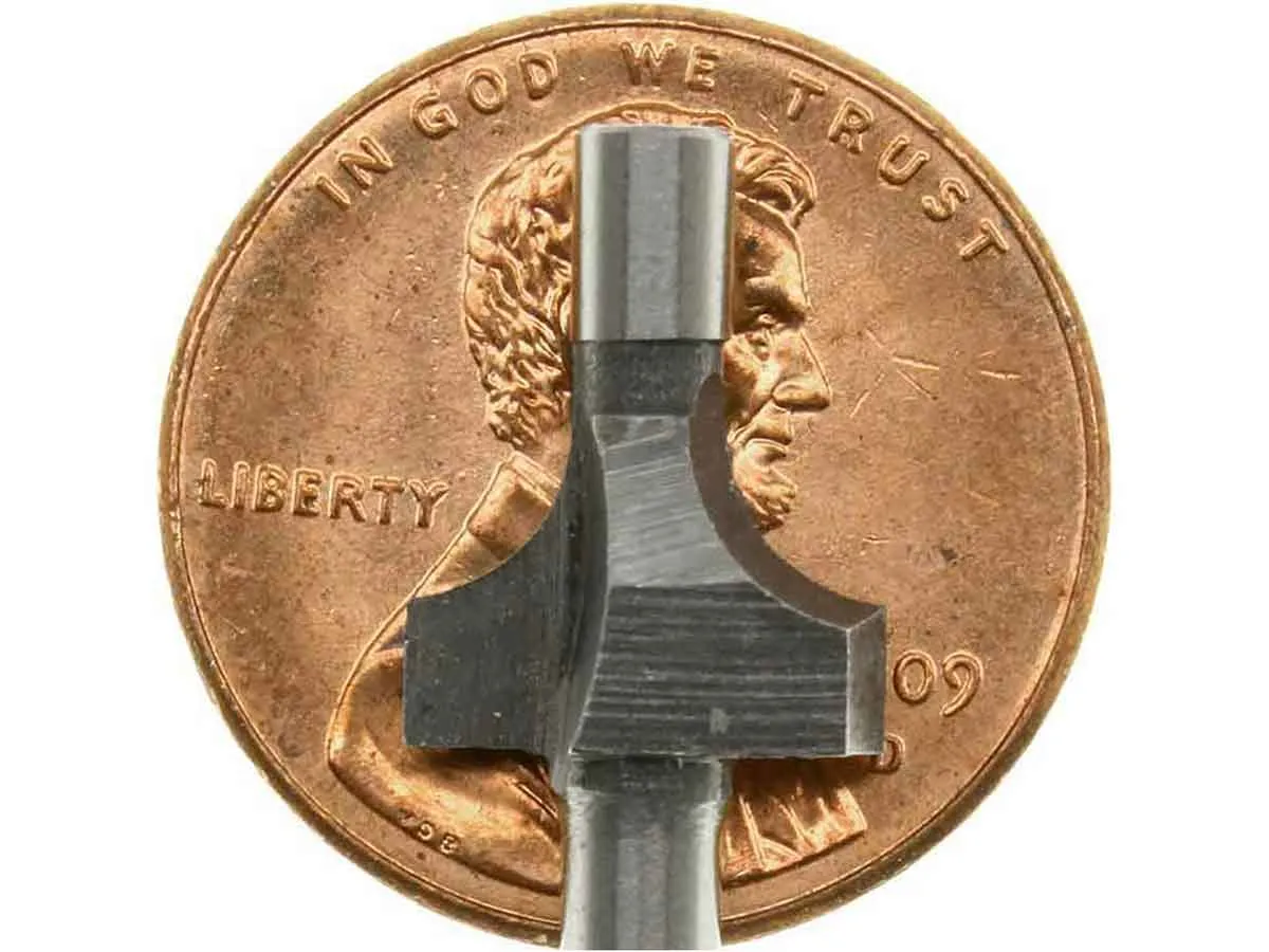 Dremel 615 - 1/8 inch CORNER ROUNDING Router Bit