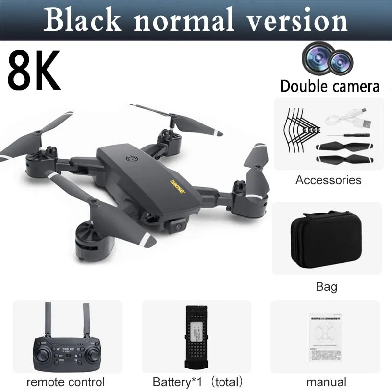 Drone 8K Profesional Drones With Camera Hd