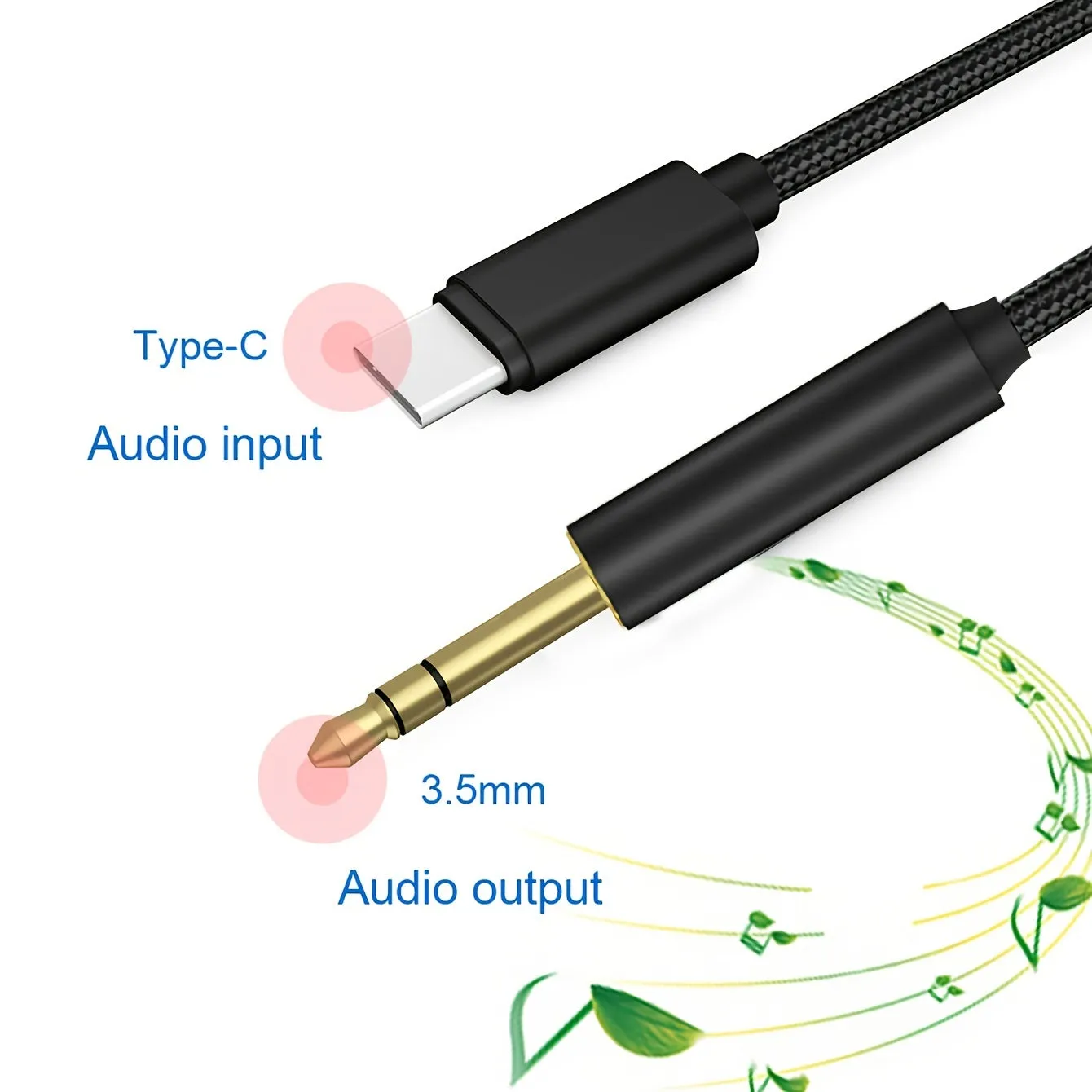 Enhanced Audio Experience with USBC to 35mm Aux Splitter