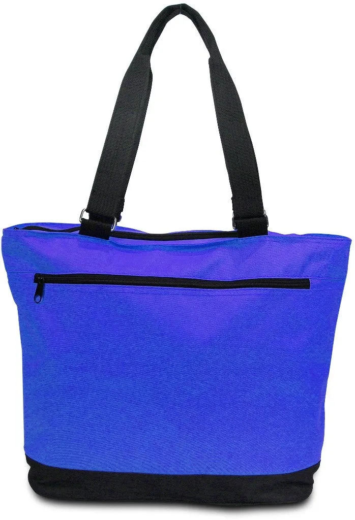 fabric air tote - royal/black Case of 24