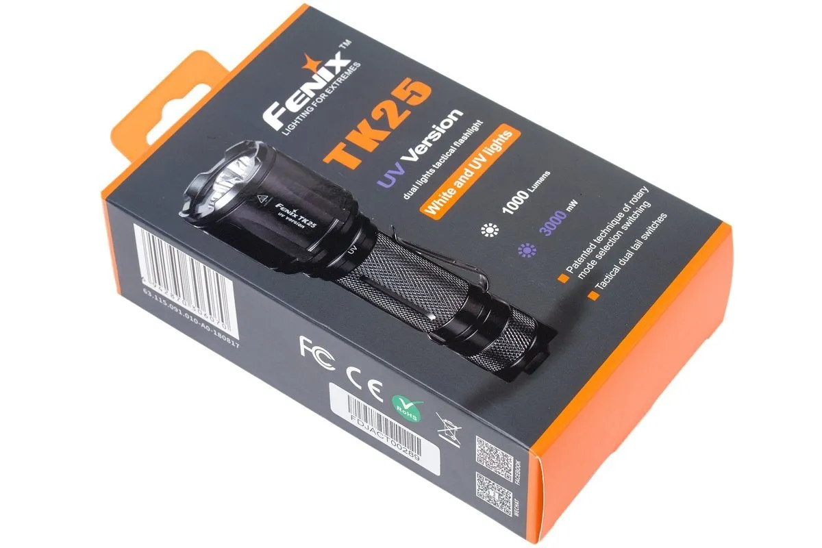 Fenix TK25 UV Torch