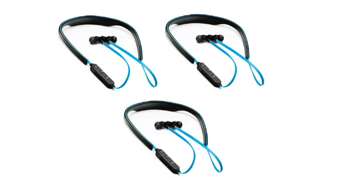 Fitmaster Bluetooth Earbuds with Removable Sport Band - Ships Same/Next Day!