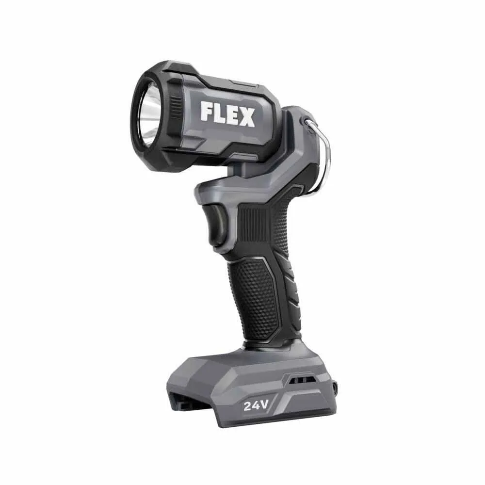 Flex FXM403-2G 4 Tool Combo Kit, Turbo Hammer Drill Driver, Impact Driver Quick Eject , 7 1-4 Circ Saw and Work Light, Stacked-Lithium