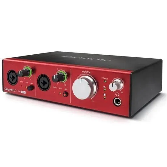 Focusrite - Clarett 2Pre USB 10-In 4-Out Audio Interface