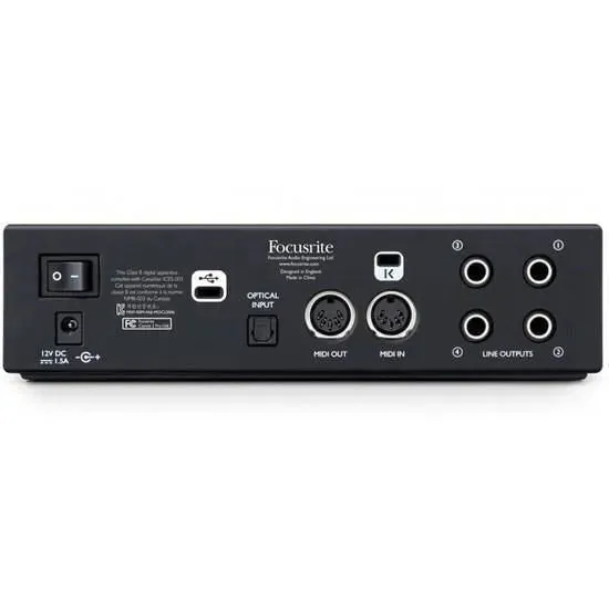 Focusrite - Clarett 2Pre USB 10-In 4-Out Audio Interface