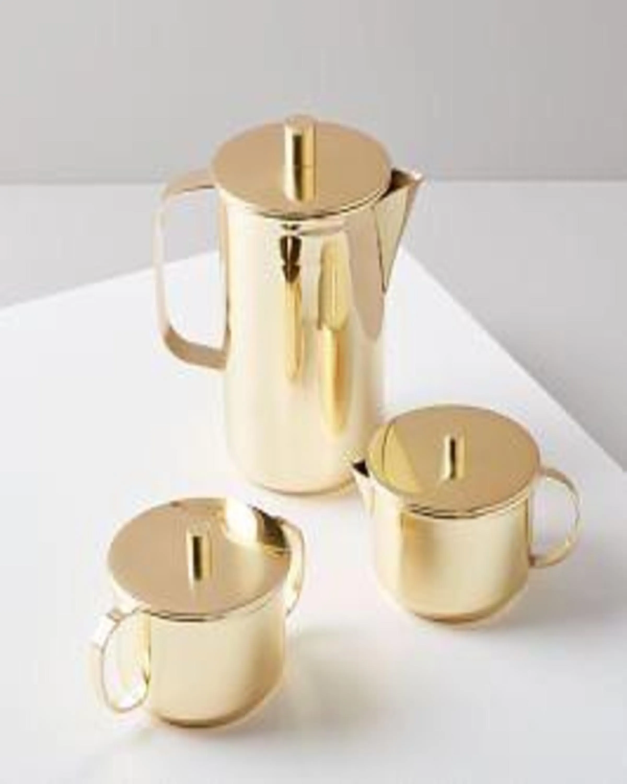 Golden Claudia Serverware Set of 3 - Angie India Serverware