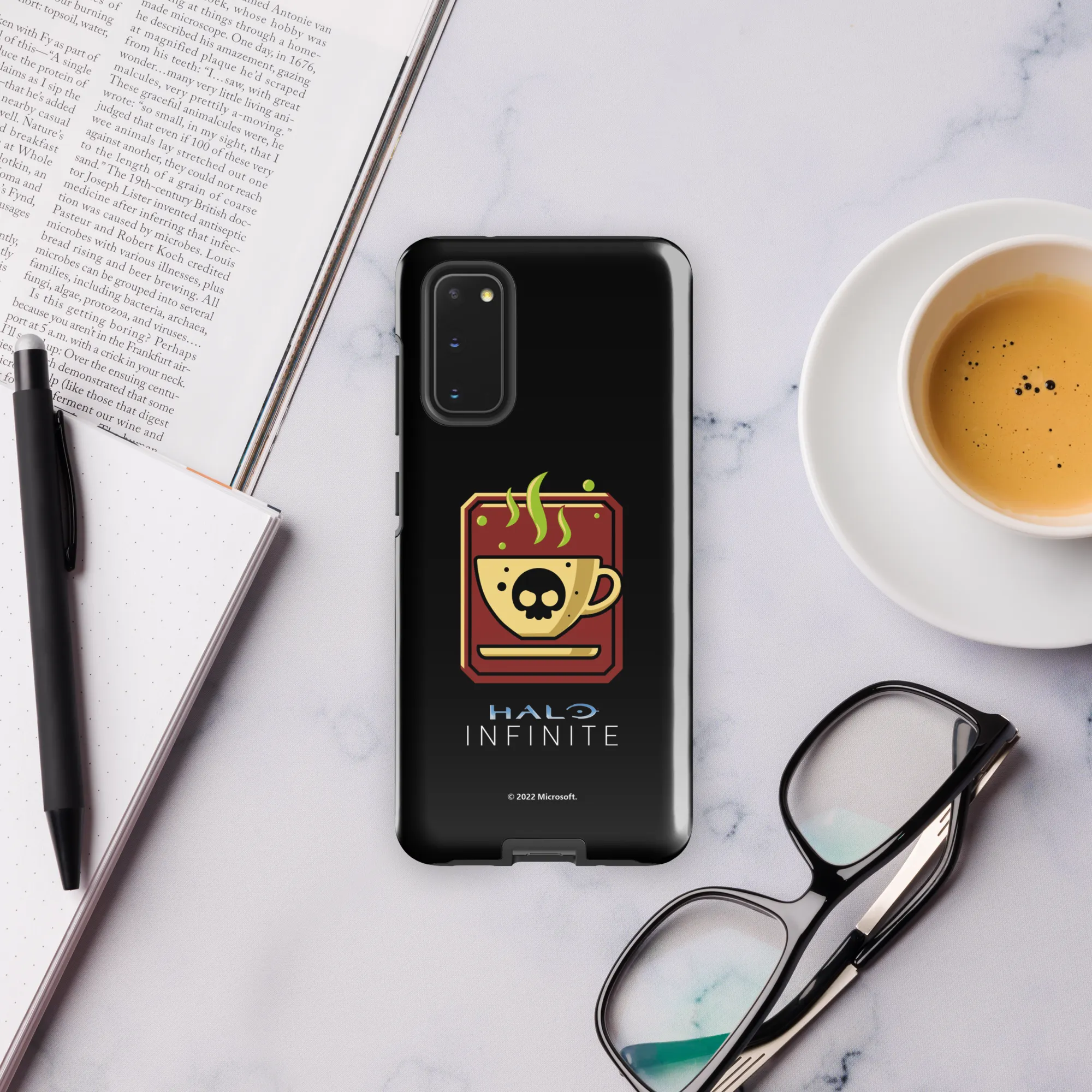 Halo Infinite Wake Up Juice Emblem Tough Phone Case - Samsung