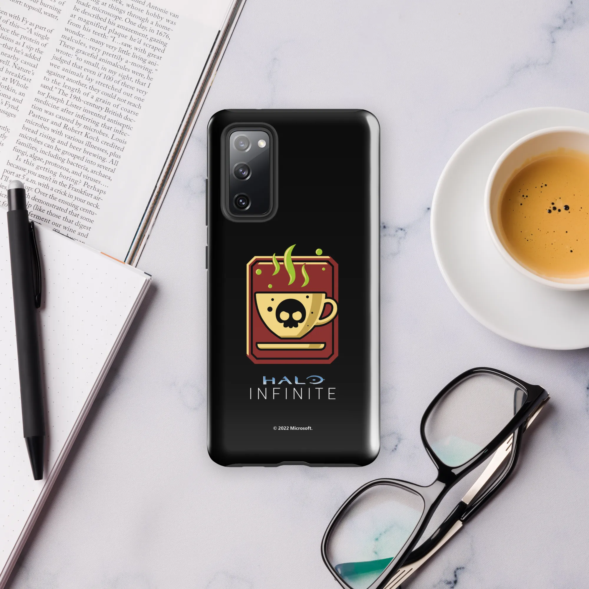 Halo Infinite Wake Up Juice Emblem Tough Phone Case - Samsung