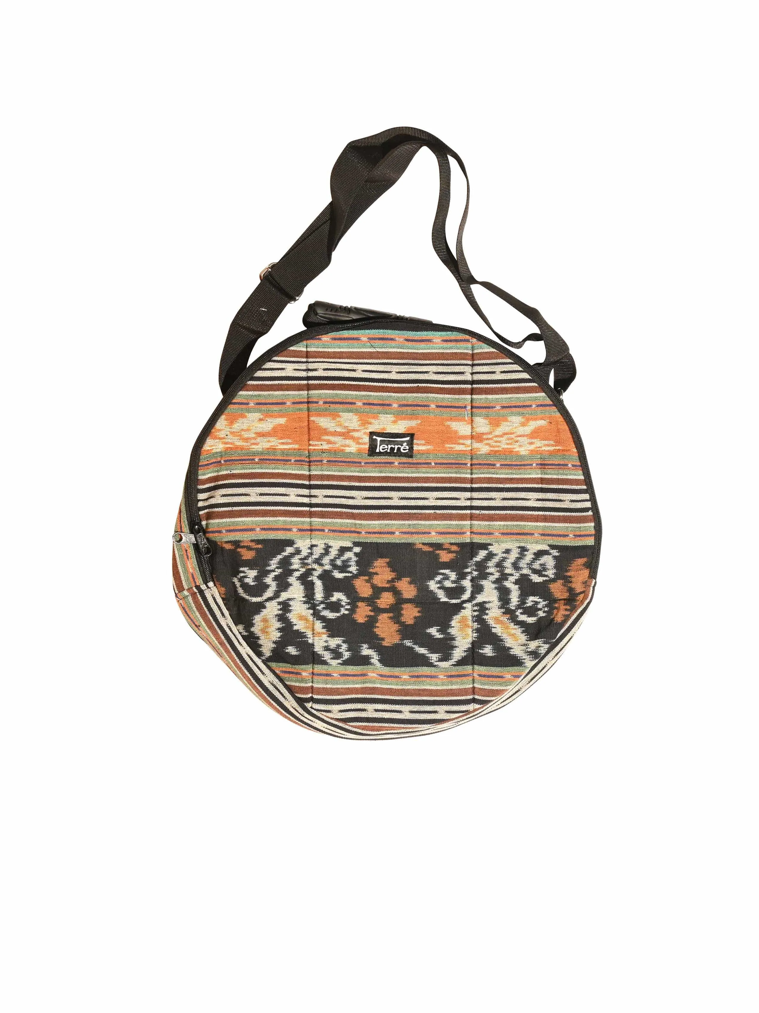 Hand Drum Carrying Case - Ikat Dark