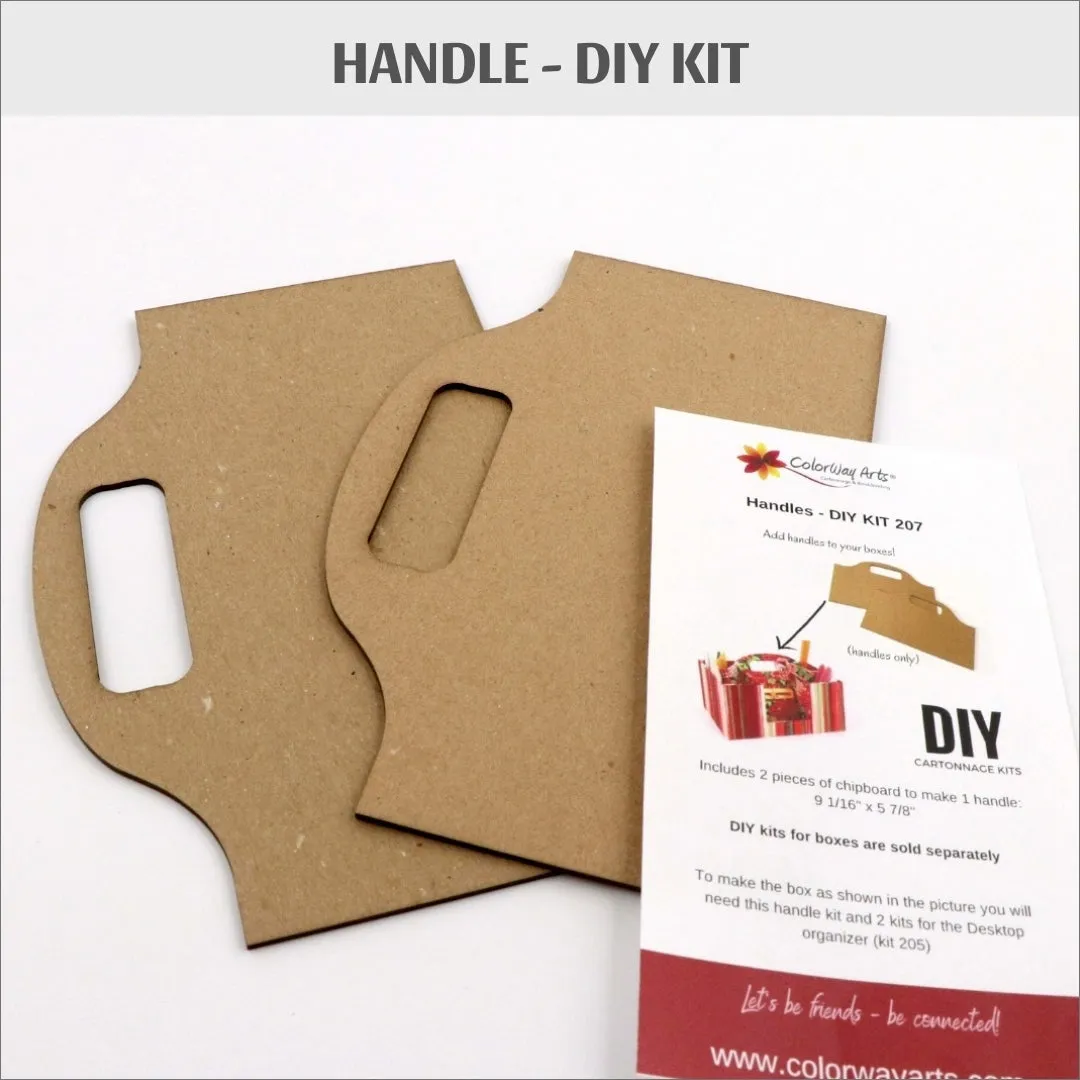 Handle  DIY kit, cartonnage kit 207