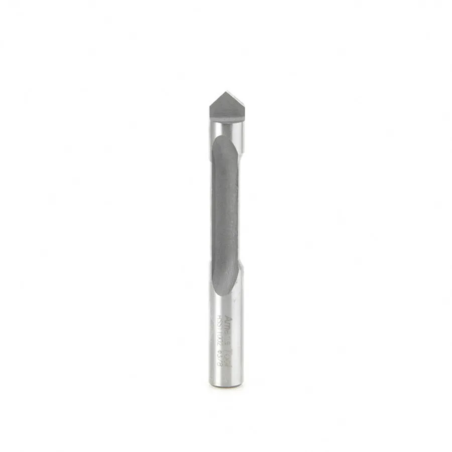 High Speed Steel Router Bit | 3⁄8 Dia x 3⁄4 x 3⁄8 Shank Straight | HSS11002 | 738685477120