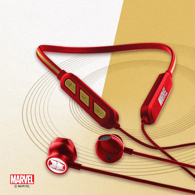 Hobby Box Marvel Avengers MHS609 Stereo Neckband Sports Wireless Bluetooth Headset