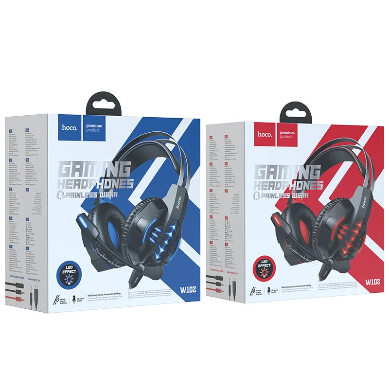 hoco. Headphones “W102 Cool tour” gaming headset