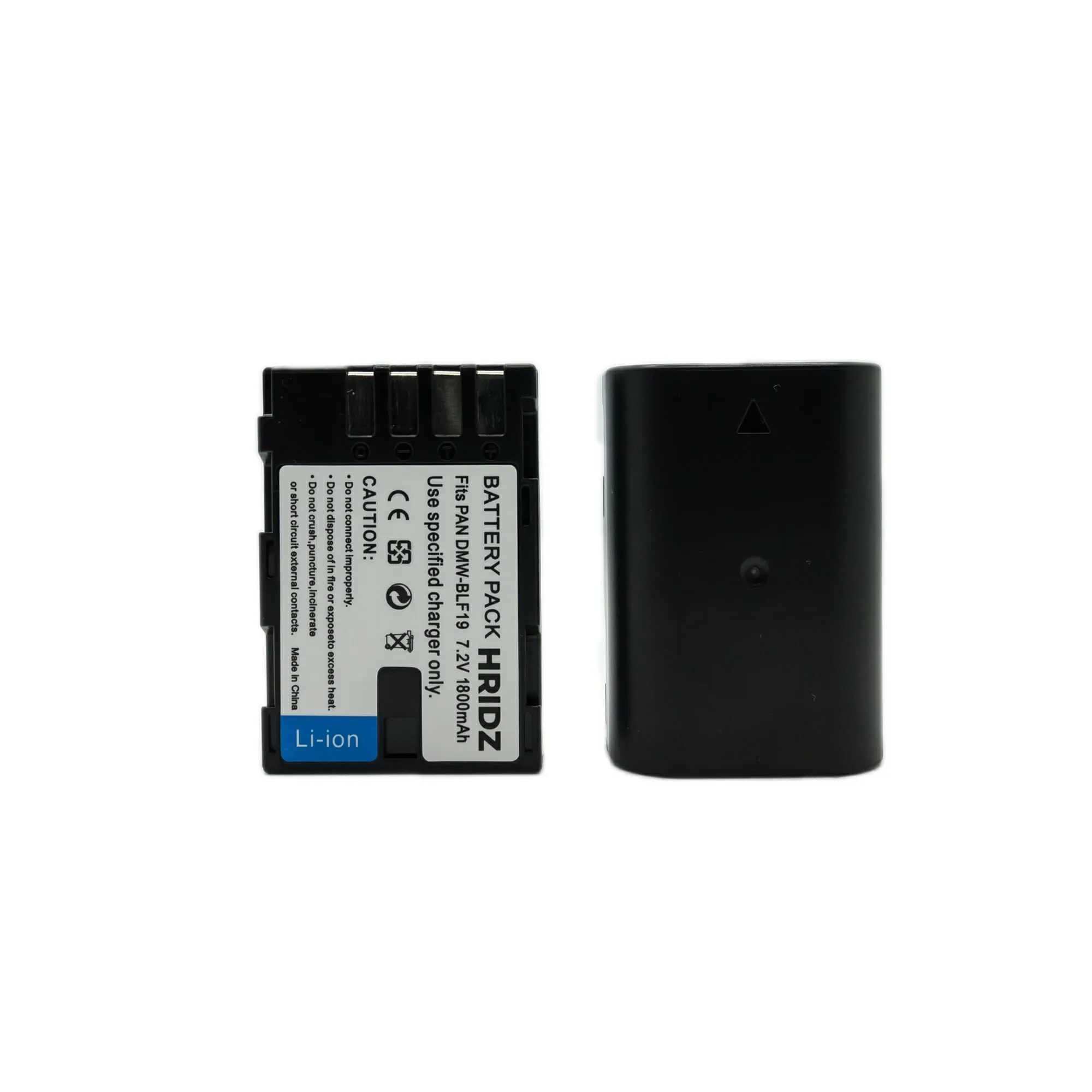 Hridz BLF19 Battery for Panasonic DMW-BLF19 G9 GH5s GH5 GH4 GH3