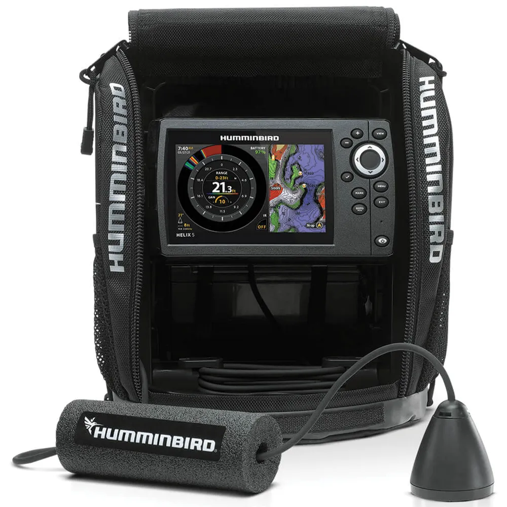 Humminbird ICE HELIX 5 CHIRP GPS G3 FB 411730-1