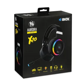 I-Box X10 Gaming Headphones With Microphone, Usb 7.1