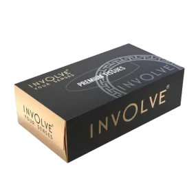 Involve® Premium Tissue Box : Black