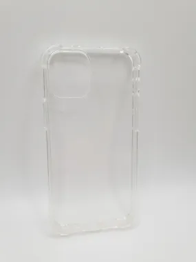 iPhone 12 Mini Clear Gel TPU Anti Burst Case Protection Slim Lightweight 5.4" Impact Absorbing