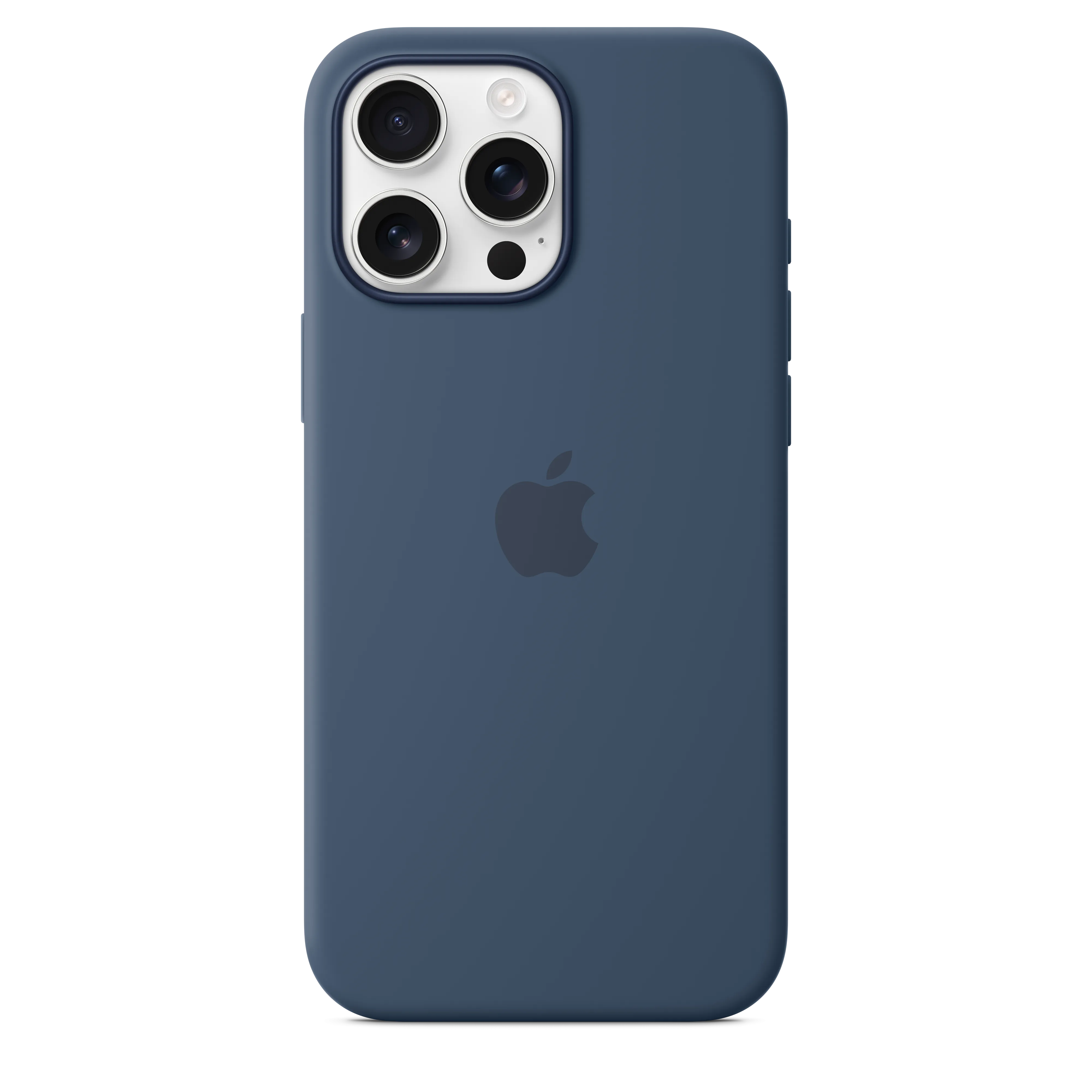 iPhone 16 Pro Max Silicone Case with MagSafe - Denim