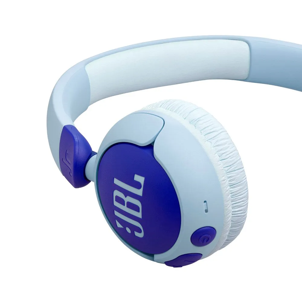 JBL Junior 320BT On-Ear Børne Headset Maks. 85 dB m. Bluetooth - Høretelefoner - Blå