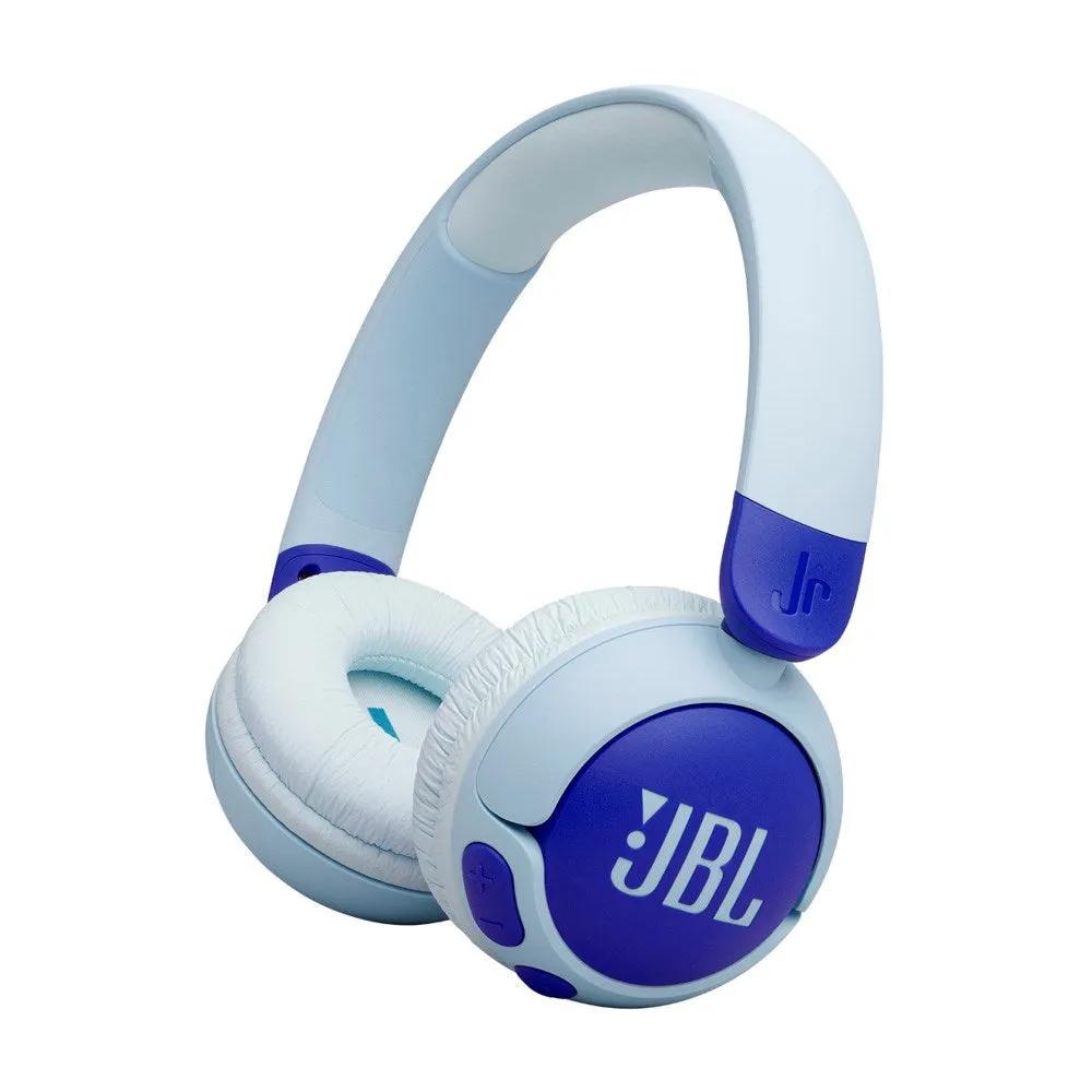 JBL Junior 320BT On-Ear Børne Headset Maks. 85 dB m. Bluetooth - Høretelefoner - Blå