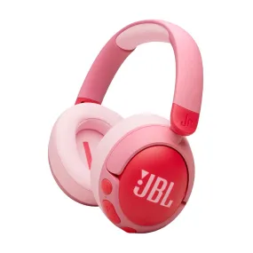 JBL Junior 470NC Over-Ear Børne Headset Maks. 85 dB m. Bluetooth og Aktiv Støjreduktion - Høretelefoner - Lyserød