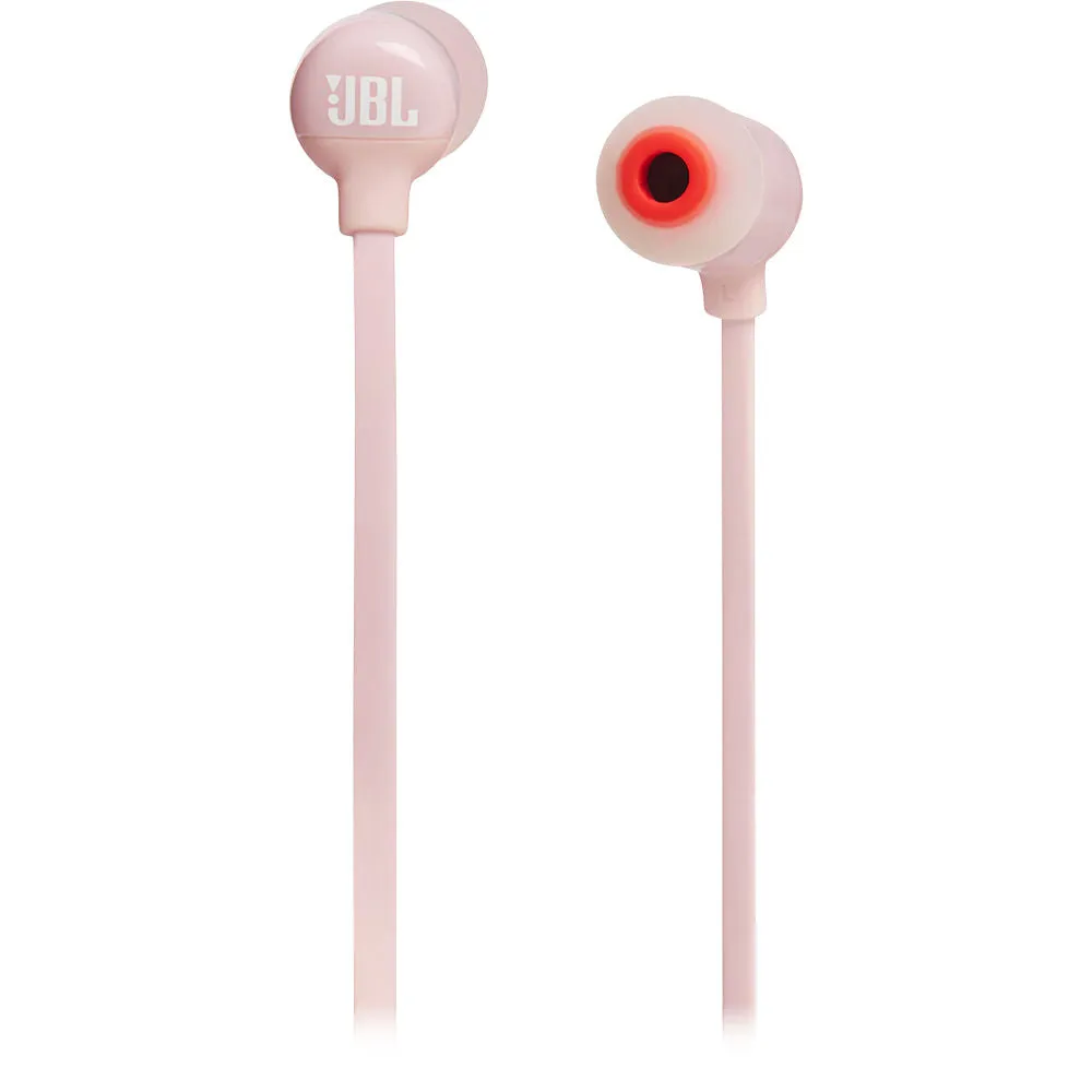 JBL Tune 110BT Wireless In-Ear Headphones Neckband Earphones Bluetooth 4.0 Pure Bass Sound with Microphone Hands Free Calls 6h Playtime 3-button Remote