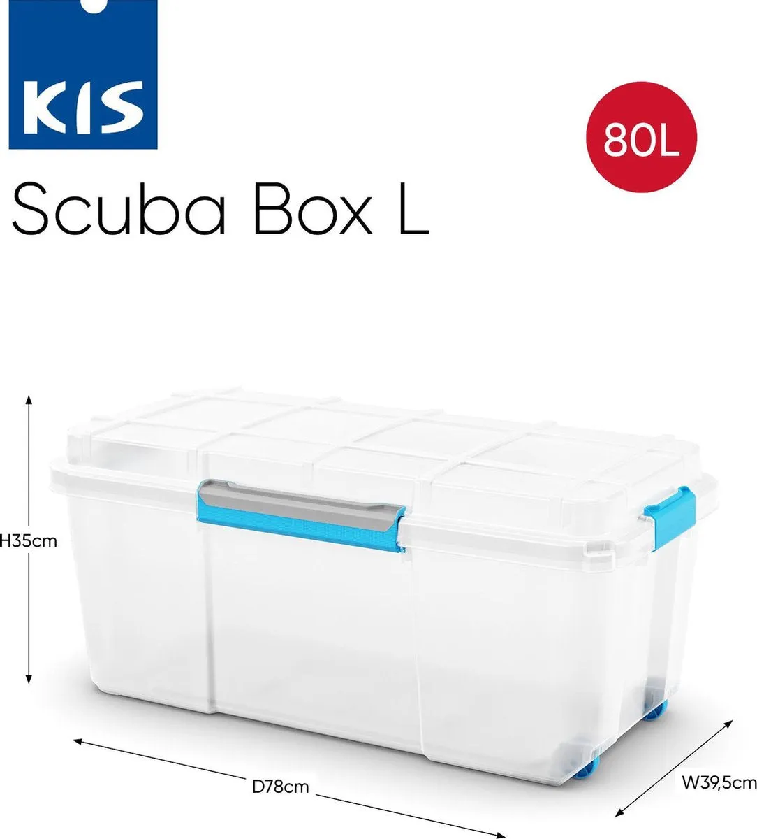 KIS Scuba Box  - White (Large)