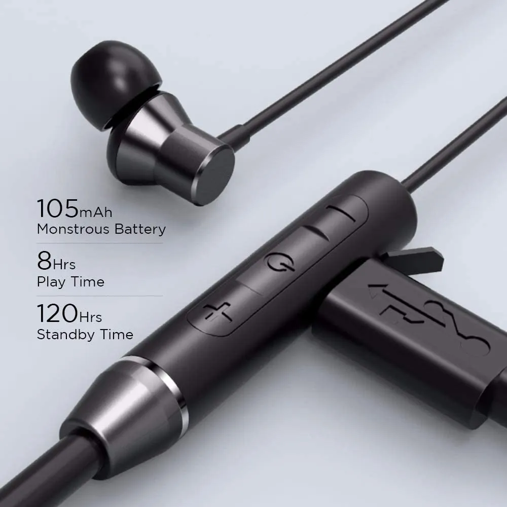 Lenovo HE05 Bluetooth Wireless Neckband Earphone