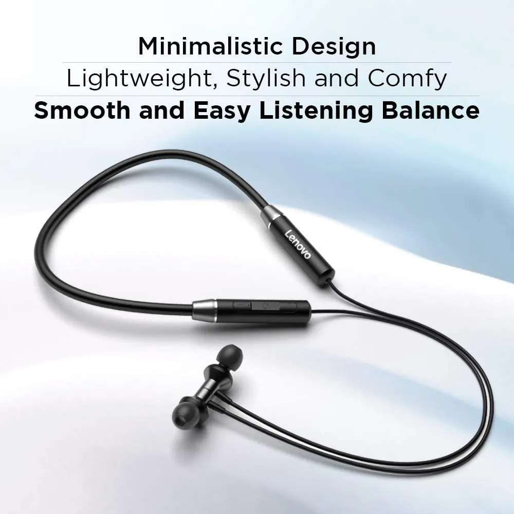 Lenovo HE05 Bluetooth Wireless Neckband Earphone