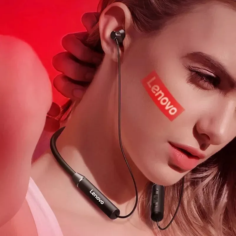 Lenovo HE05 Bluetooth Wireless Neckband Earphone