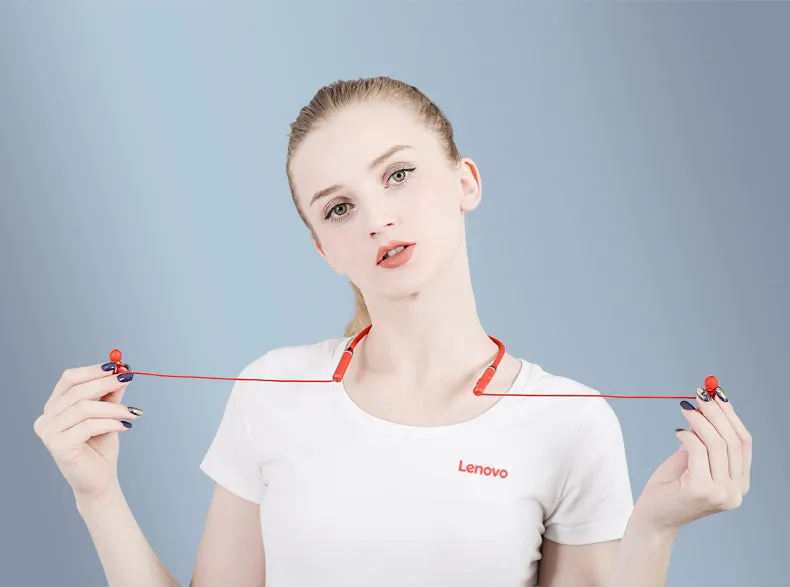 Lenovo HE05 Bluetooth Wireless Neckband Earphone