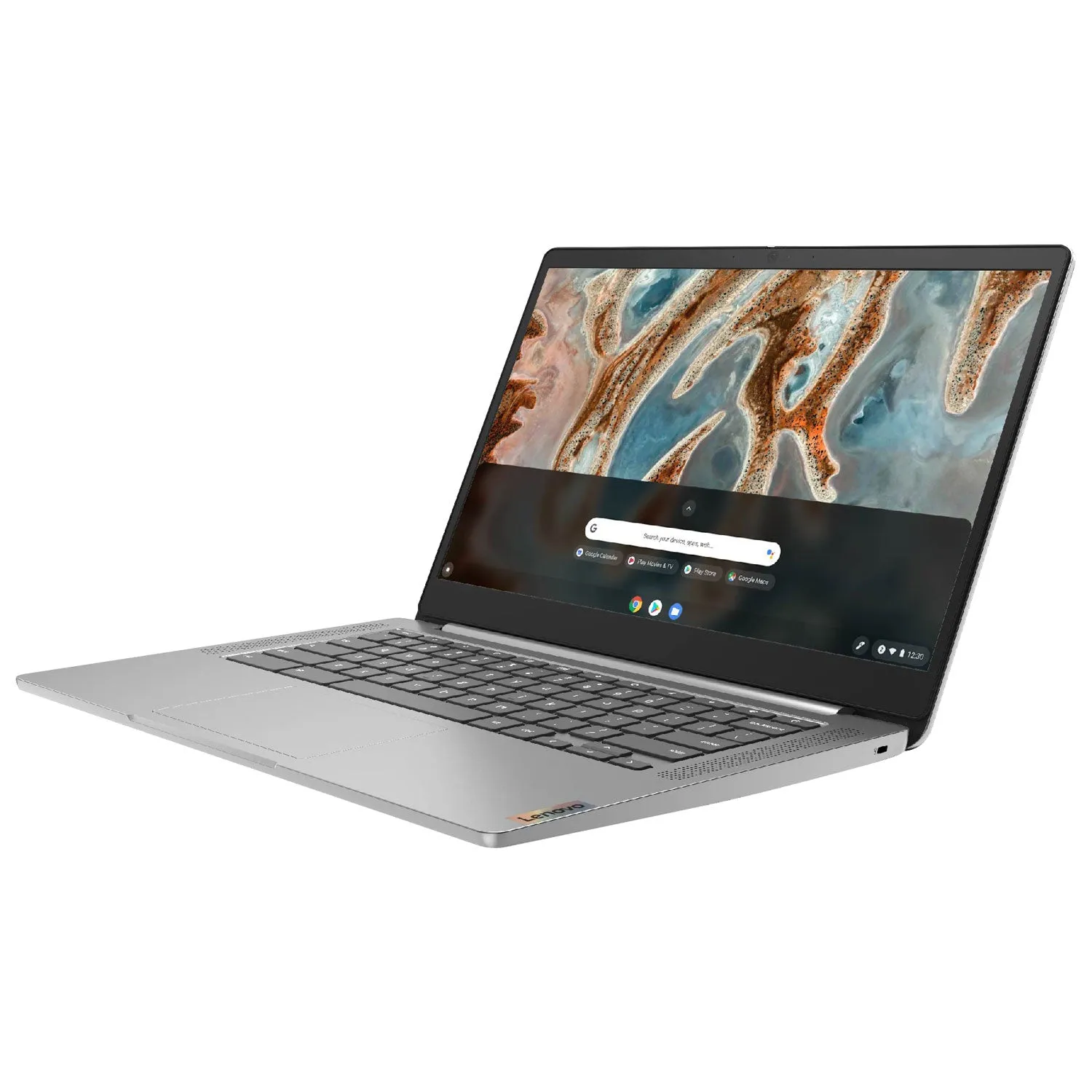 Lenovo IdeaPad 3 14" Chromebook - Platinum Grey (Intel Celeron N4020/64GB eMMC/4GB RAM/Chrome OS)